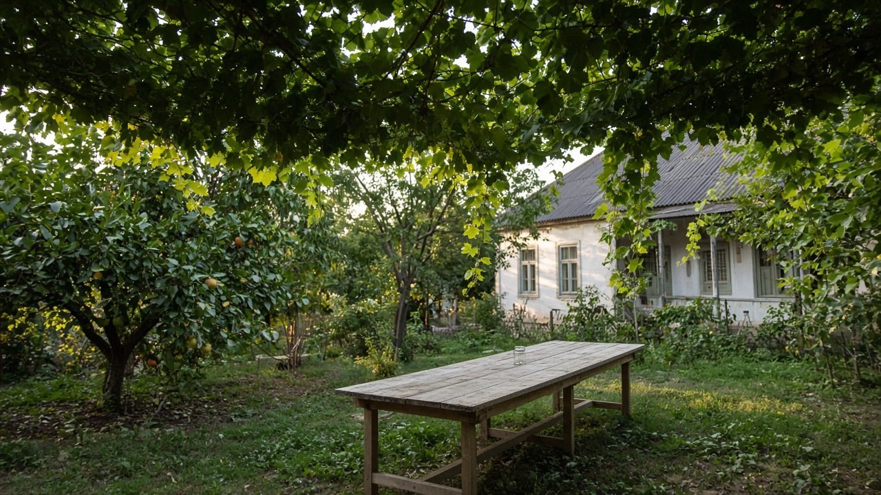 Lunch in the garden