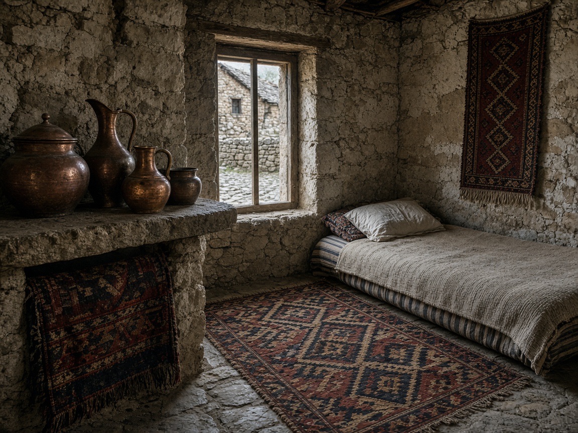 Copper house in Lahıc — the stay