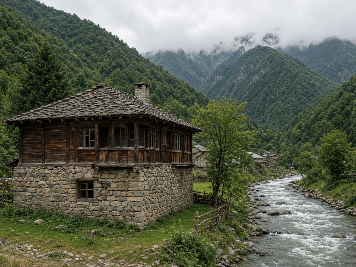 Valley house in İlisu