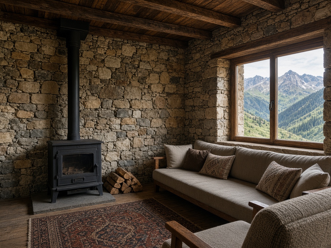 Meadow house in Laza — the stay