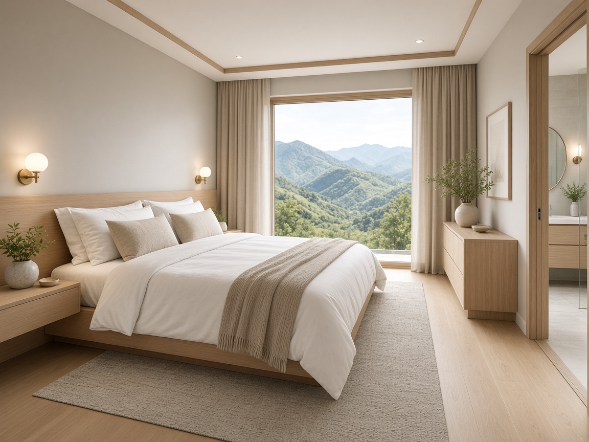 Heated-pool villa in Vandam — bedroom