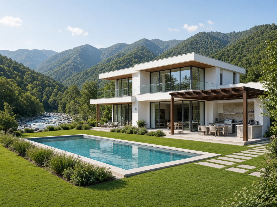 Heated-pool villa in Vandam