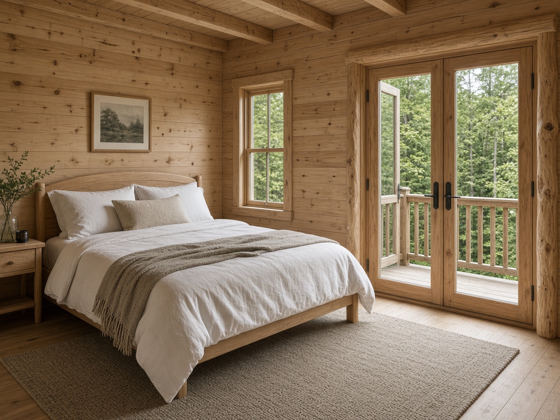 Greenwood garden house in Talıstan — bedroom