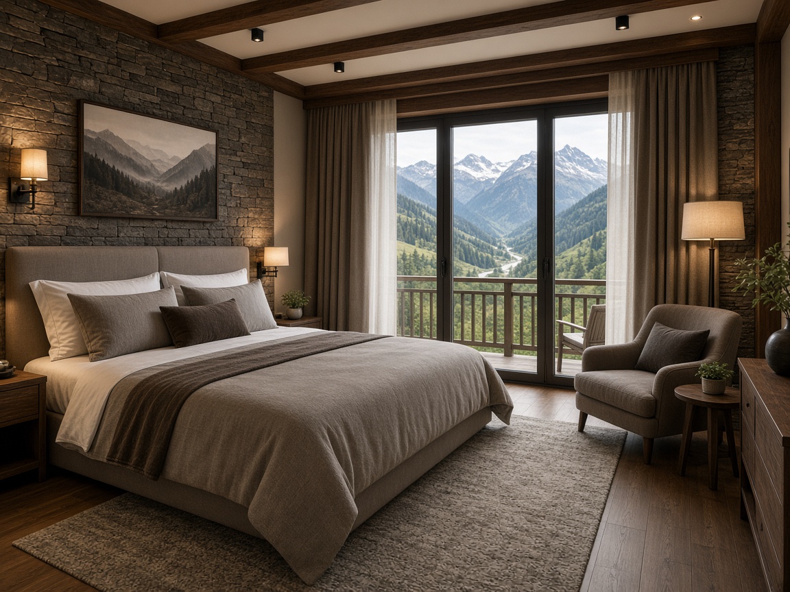 Town chalet in Gabala — bedroom