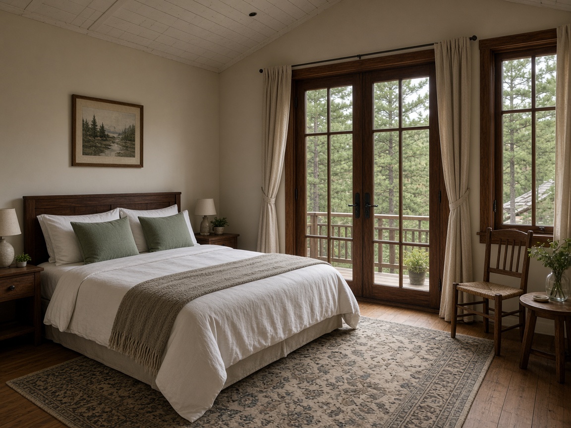 Garden house with a terrace in Hacıkənd — bedroom