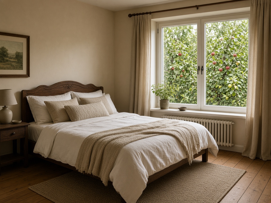Garden house on the Qazax plains — bedroom