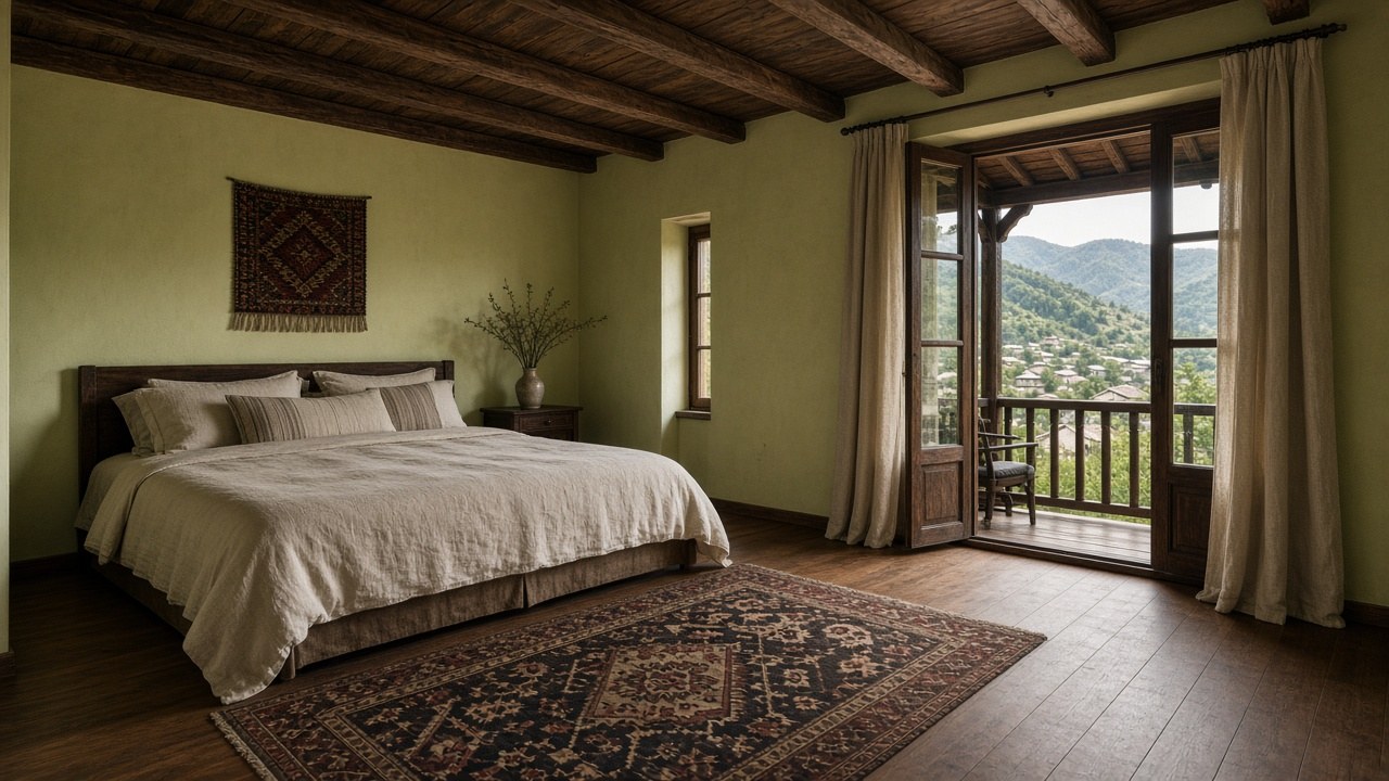 The Walnut House of Kish — bedroom