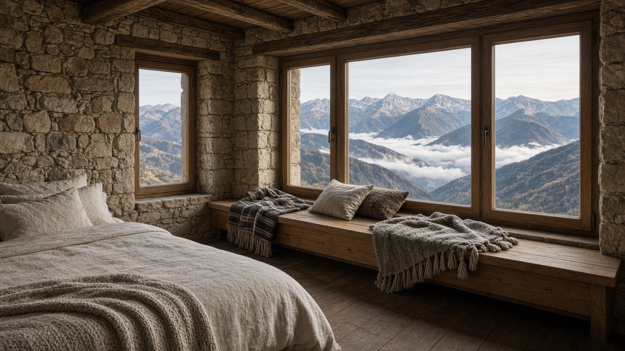 Above the Clouds — bedroom
