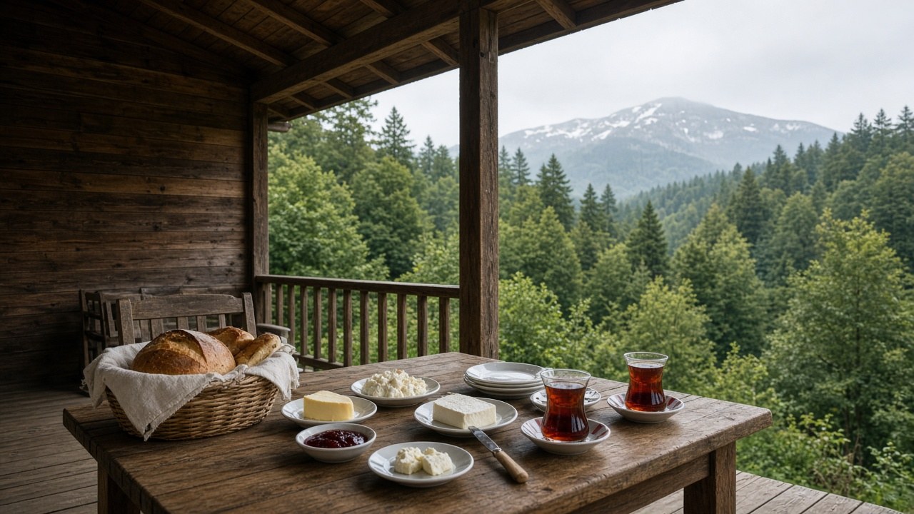 Kapaz Forest House — outside