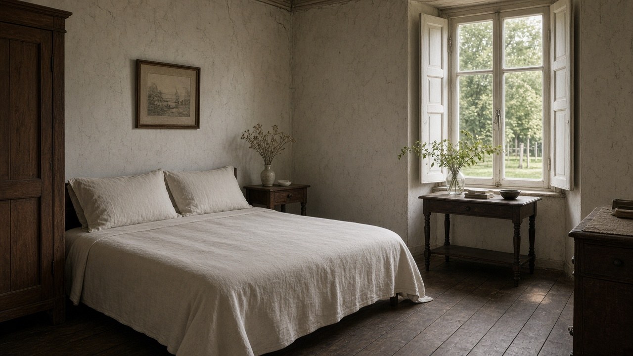 The German Garden House — bedroom
