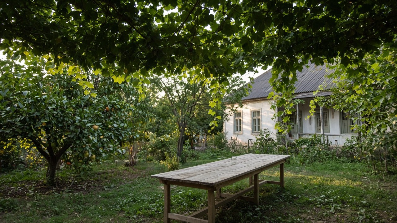 The German Garden House — outside
