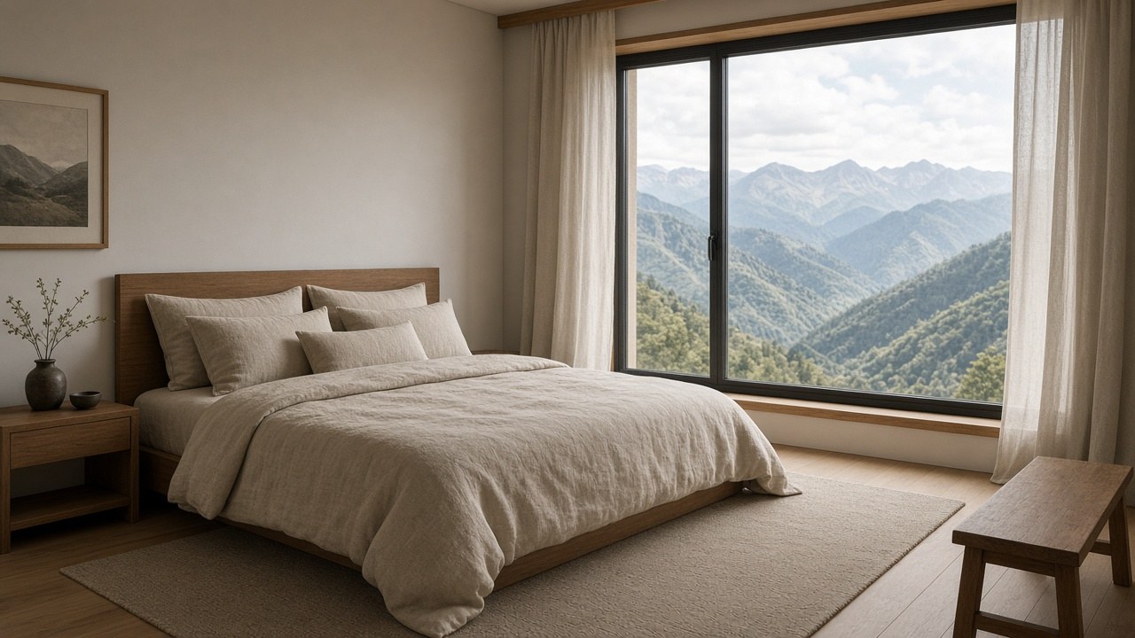The Mountains of Lachin — bedroom