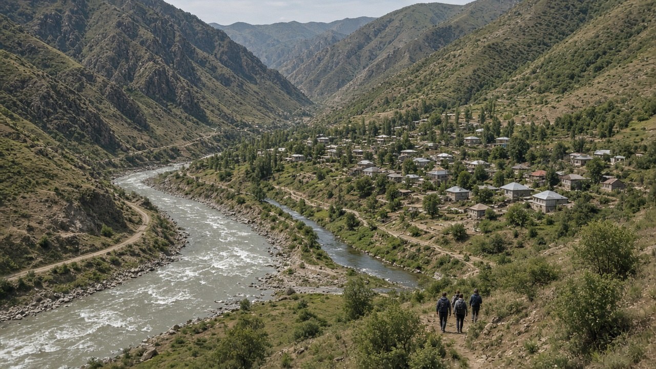 The Mountains of Lachin — another view