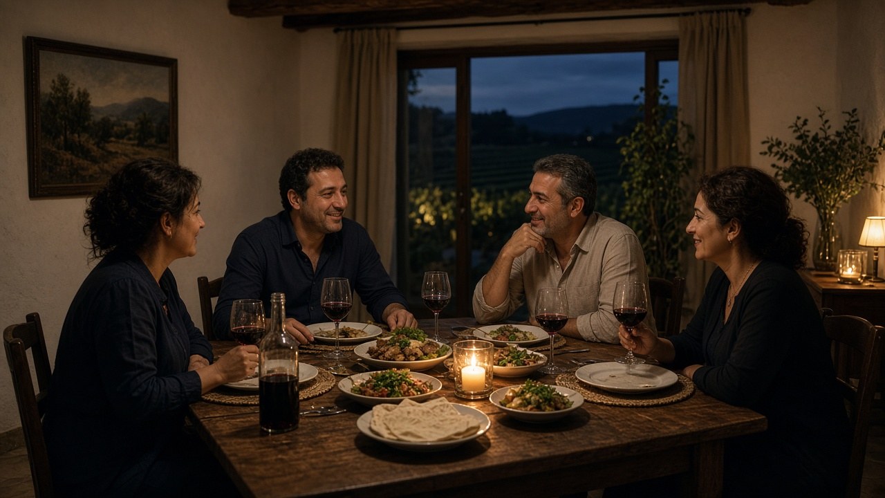Meysari Vineyard Retreat — another view