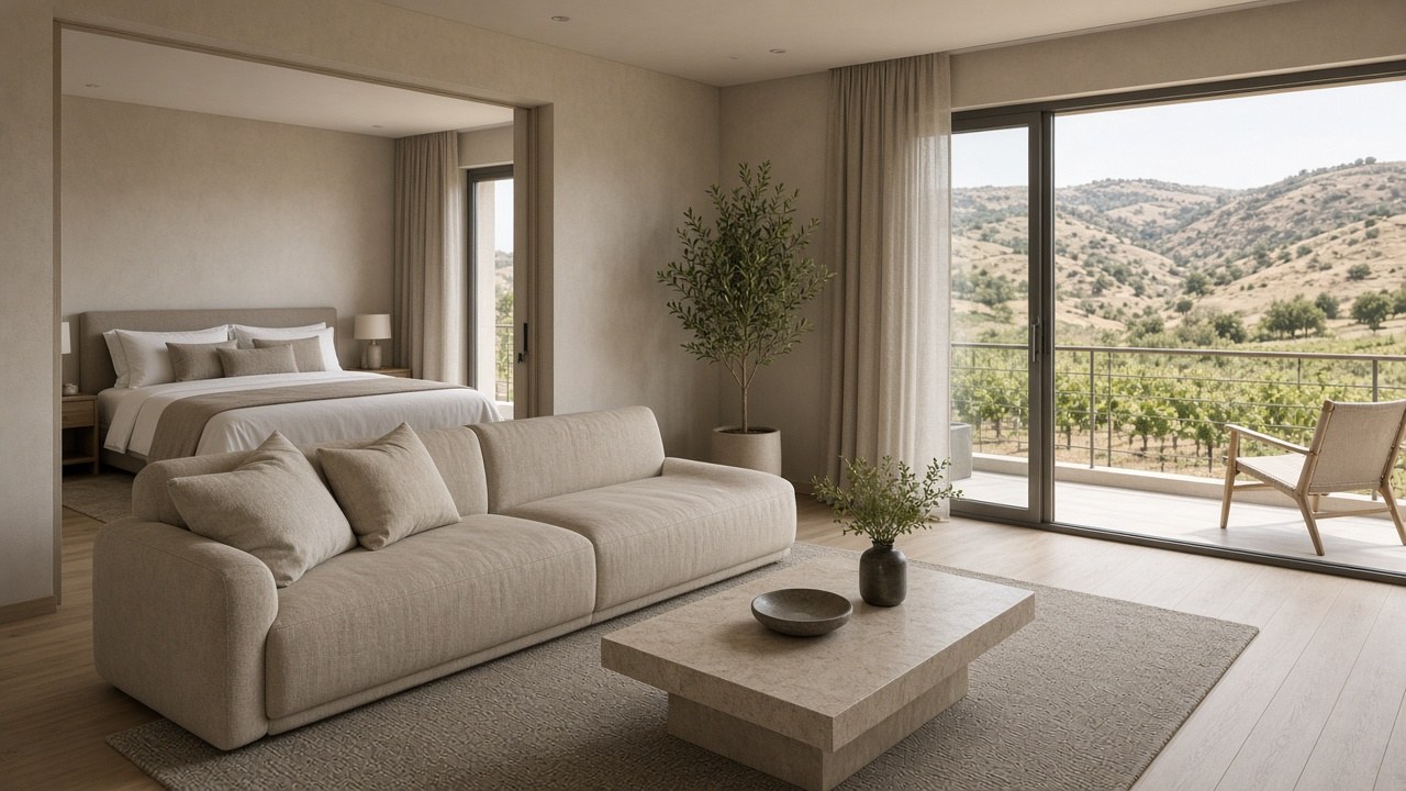 Meysari Vineyard Retreat — the stay