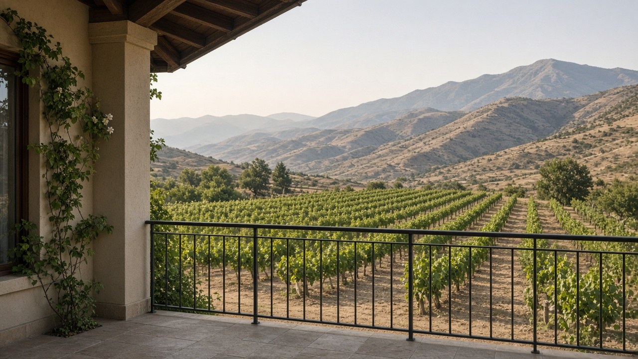 Meysari Vineyard Retreat — outside