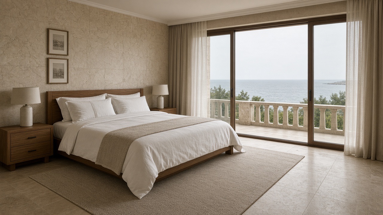 The Caspian Garden Villa — bedroom