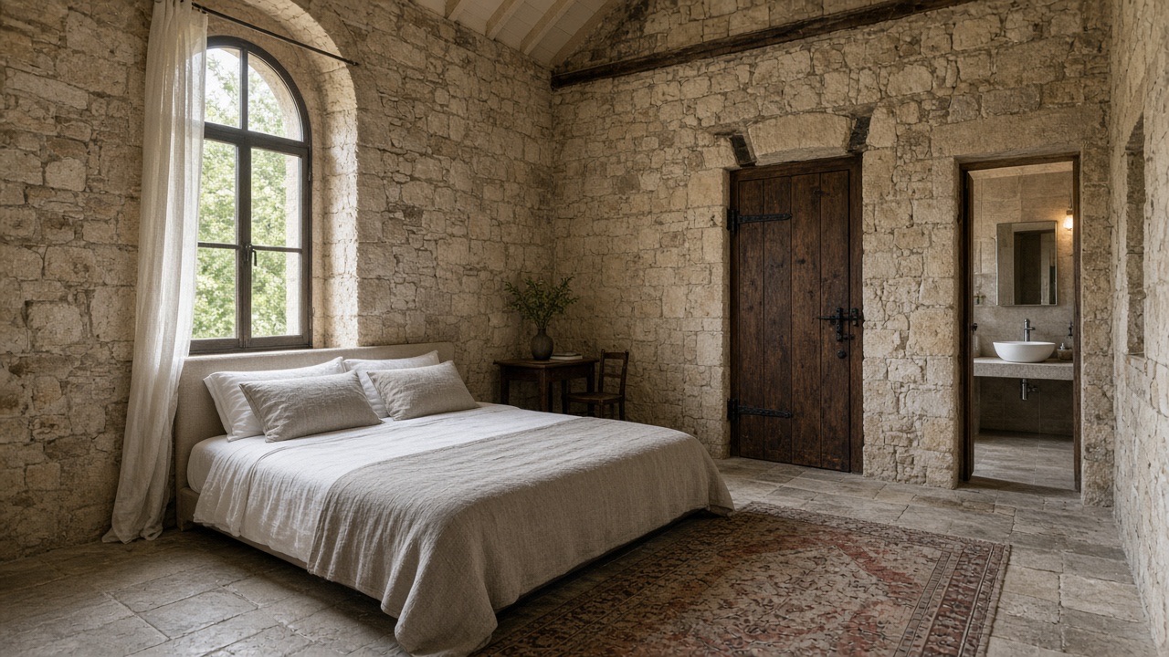 The Limestone Courtyard — bedroom
